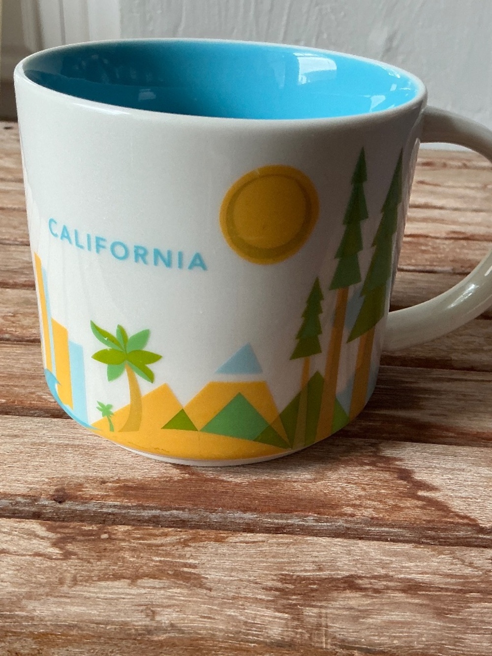 Starbucks "You are Here" collection California mug